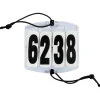Porte-numéro carré pour têtière, 4 chiffres