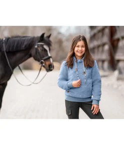 Pull à capuche en polaire Teddy enfant Bette