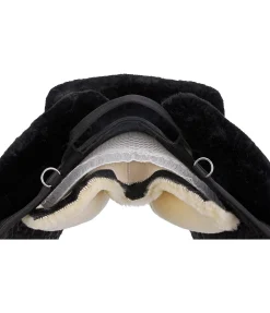 Selle de loisir en véritable fourrure d'agneau
