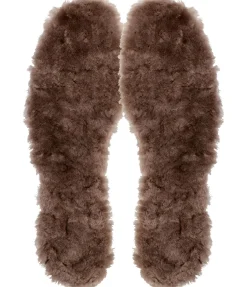 Semelles en véritable fourrure d'agneau