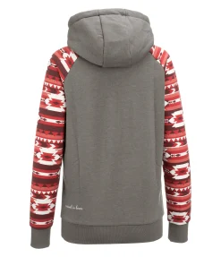 Sweat à capuche Ikat
