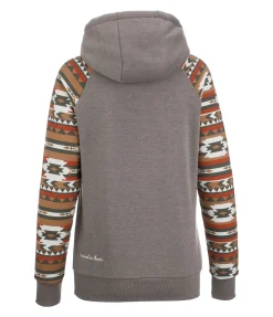Sweat à capuche Ikat