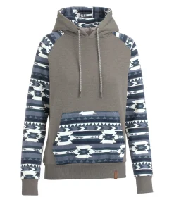 Sweat à capuche Ikat