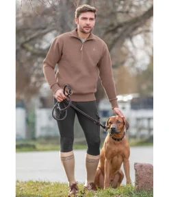 Sweat avec col zippé homme Portland