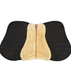 Tapis de selle en véritable fourrure d'agneau Queensland