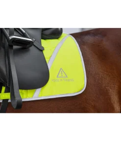 Tapis de selle réfléchissant Neon Bright