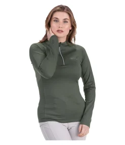 T-shirt à manches longues stretch Performance Zoe