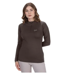 T-shirt à manches longues stretch Performance Anna