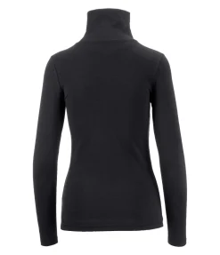 T-shirt col roulé à manches longues Claire