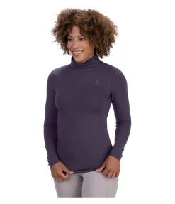 T-shirt col roulé à manches longues Claire