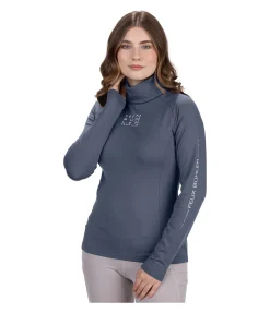 T-shirt col roulé en stretch Performance à manches longues Jonna