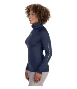 T-shirt col roulé en stretch Performance à manches longues Jonna