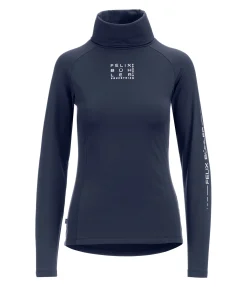 T-shirt col roulé en stretch Performance à manches longues Jonna