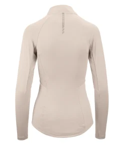 T-shirt technique à manches longues zippé Sofie