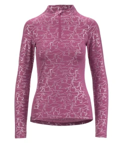 T-shirt technique à manches longues Anni