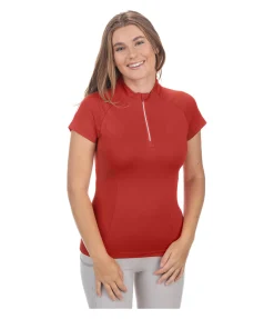 T-shirt technique à zip Lola