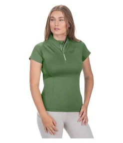 T-shirt technique à zip Lola