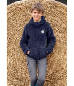 Veste à capuche en polaire Teddy enfant Irma