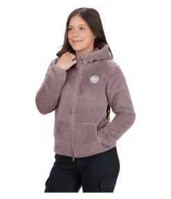 Veste à capuche en polaire Teddy enfant Irma