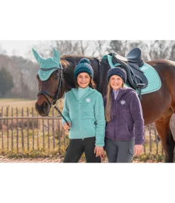 Veste à capuche en polaire Teddy enfant Irma