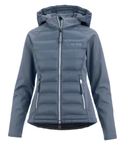 Veste bi-matière à capuche Jolie