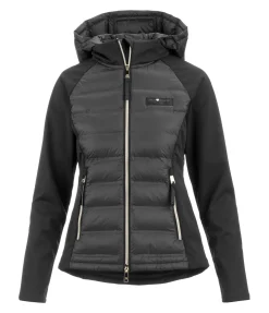 Veste bi-matière à capuche Jolie