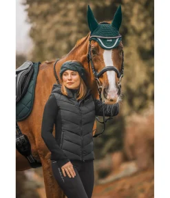 Veste d'équitation bi-matière à capuche Melli