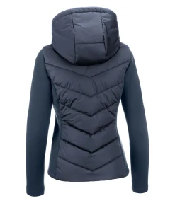 Veste d'équitation bi-matière à capuche Melli
