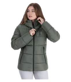 Veste d'équitation matelassée à capuche Leela II