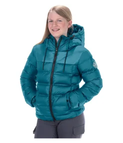Veste d'équitation matelassée hiver enfant Fenna