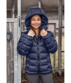 Veste d'équitation matelassée hiver enfant Fenna