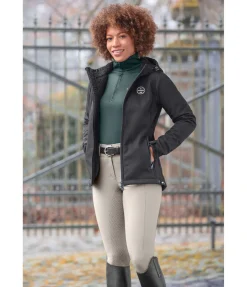 Veste d'équitation softshell à capuche Lara II
